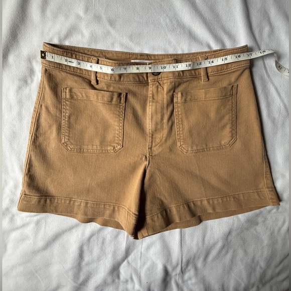 LOFT Women's Tan Palmer Shorts (Size 12) - Picture 2 of 7